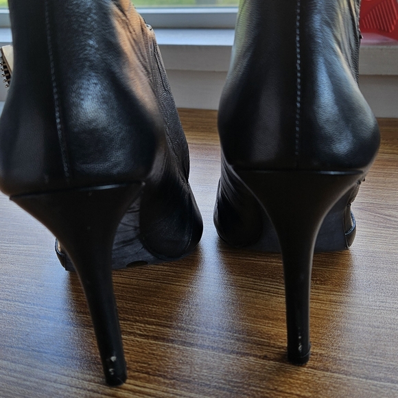 Jessica Simpson Black Women's Heels With Side Zip Size 7.5 - Picture 6 of 15